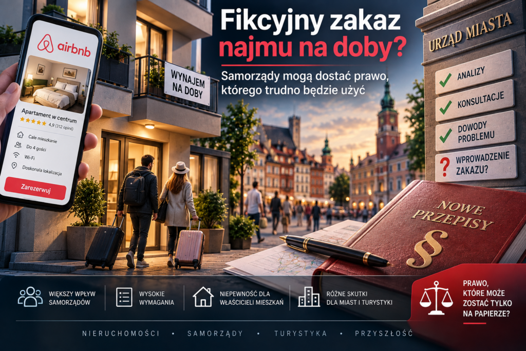 Fikcyjny zakaz najmu na doby. Samorządy mogą dostać prawo, którego trudno będzie użyć 1b515bcd a08f 4b4b a8ce ce4a6a88ac00